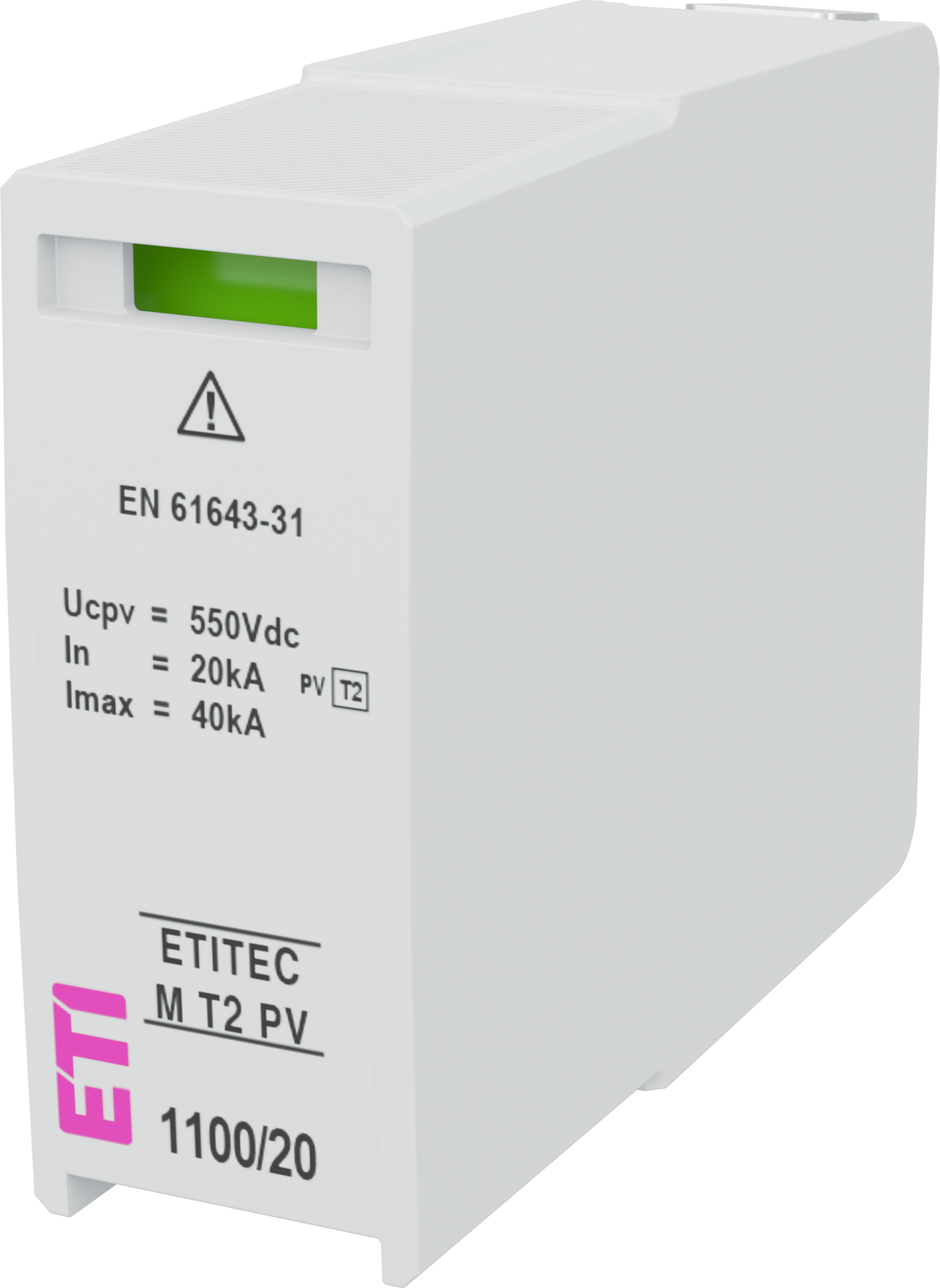 Surge arrester MOD. M T2 PV 550/20 002440523