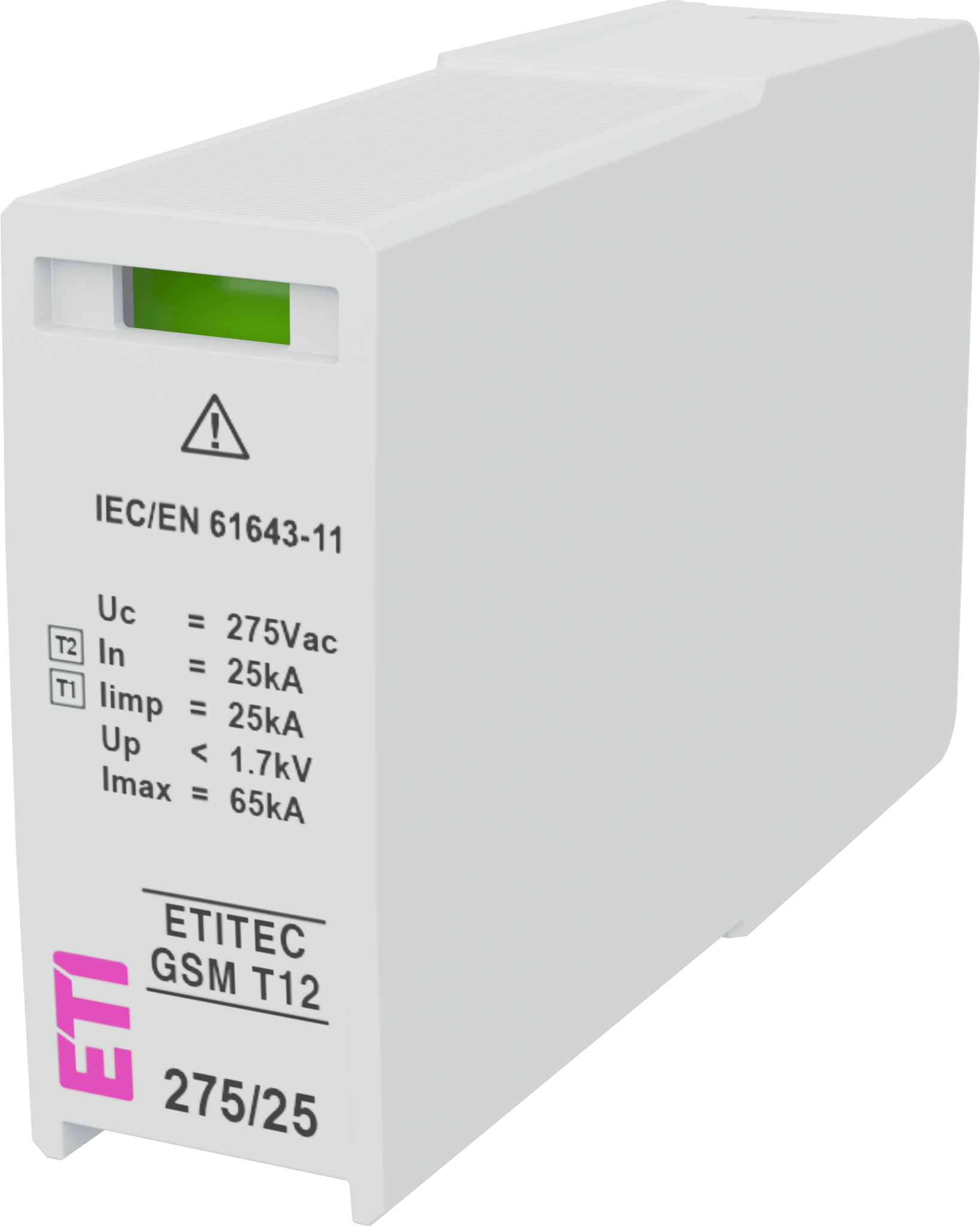 Surge arrester MOD. GSM T12 275/25 G (3+1) 002440613