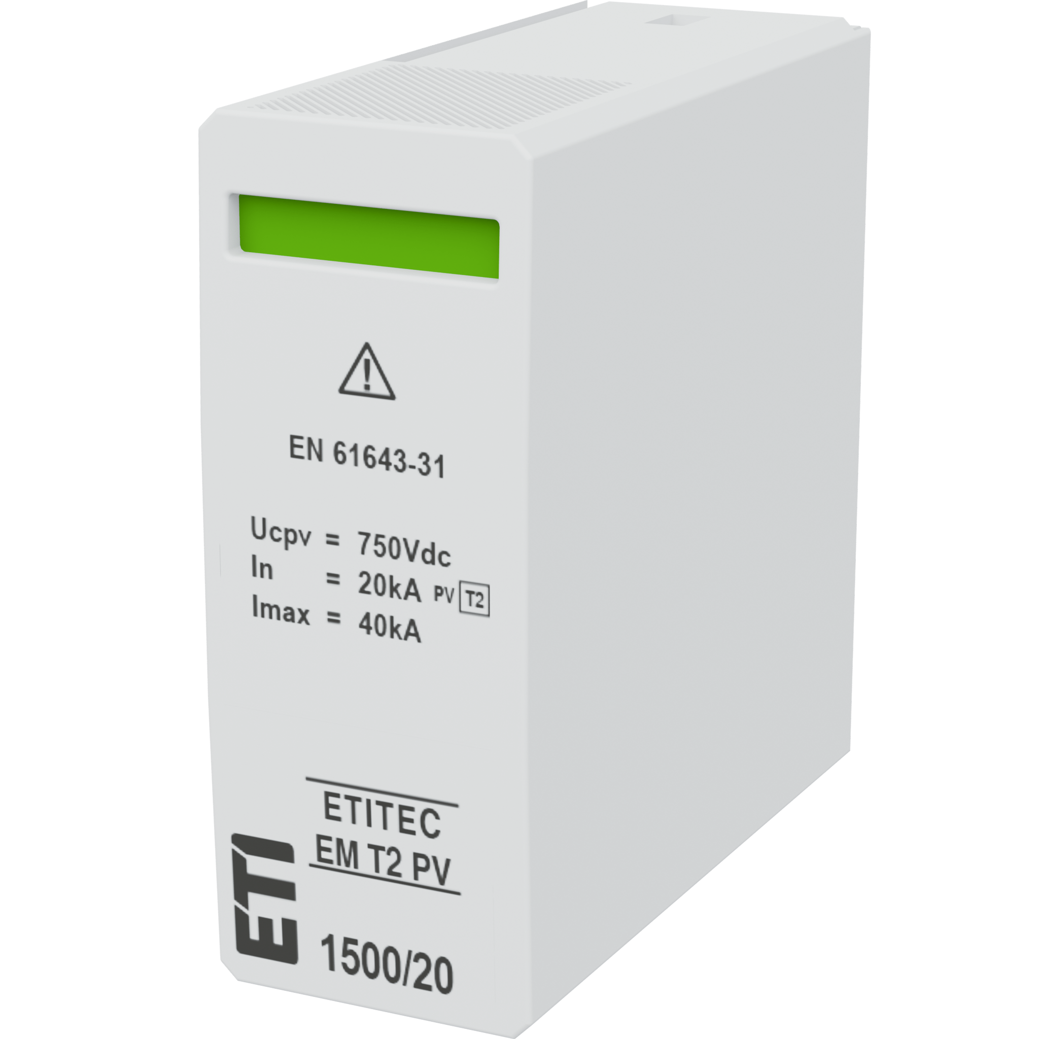 Surge arrester MOD. EM T2 PV 750/20 002440628