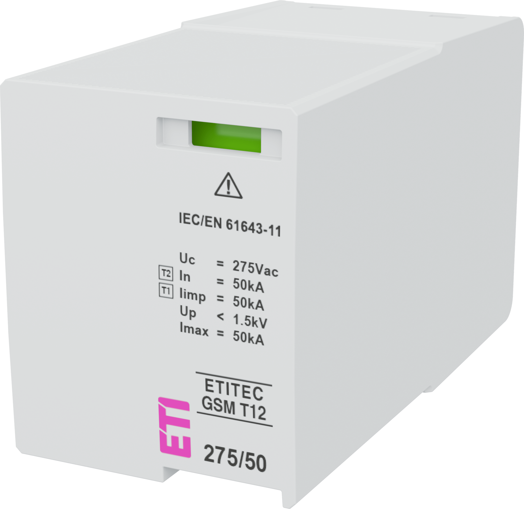 Surge arrester MOD. GSM T12 275/50 002440722