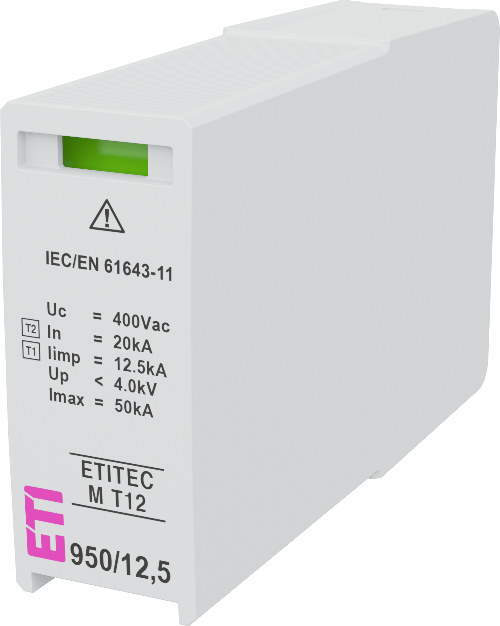 Surge arrester MOD.ETITEC M T12 400/12,5 002440812