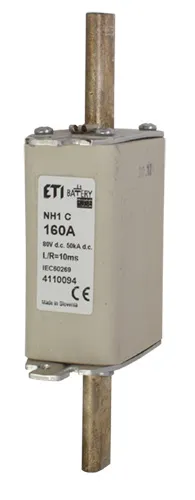 Fuse link NH1C gBat 80A/80V DC 004110091