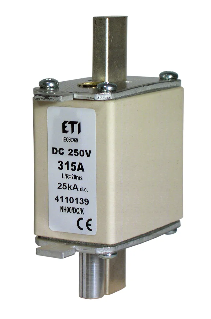 Fuse link NH00 315A/250V DC 004110134