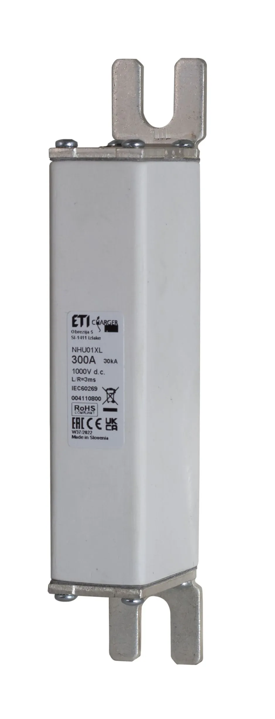 Fuse link NHU01XL/150 aR 63A/1000V DC 004110810