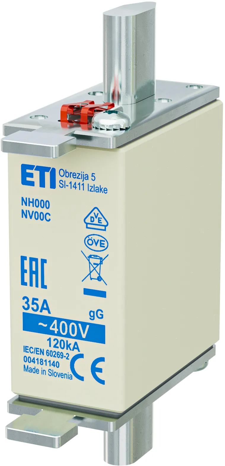 Fuse link NH000 gG 35A/400V korr. 004181140
