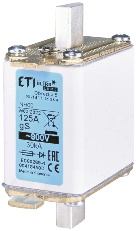 Fuse link NH00 gS 100A/800V 004184500