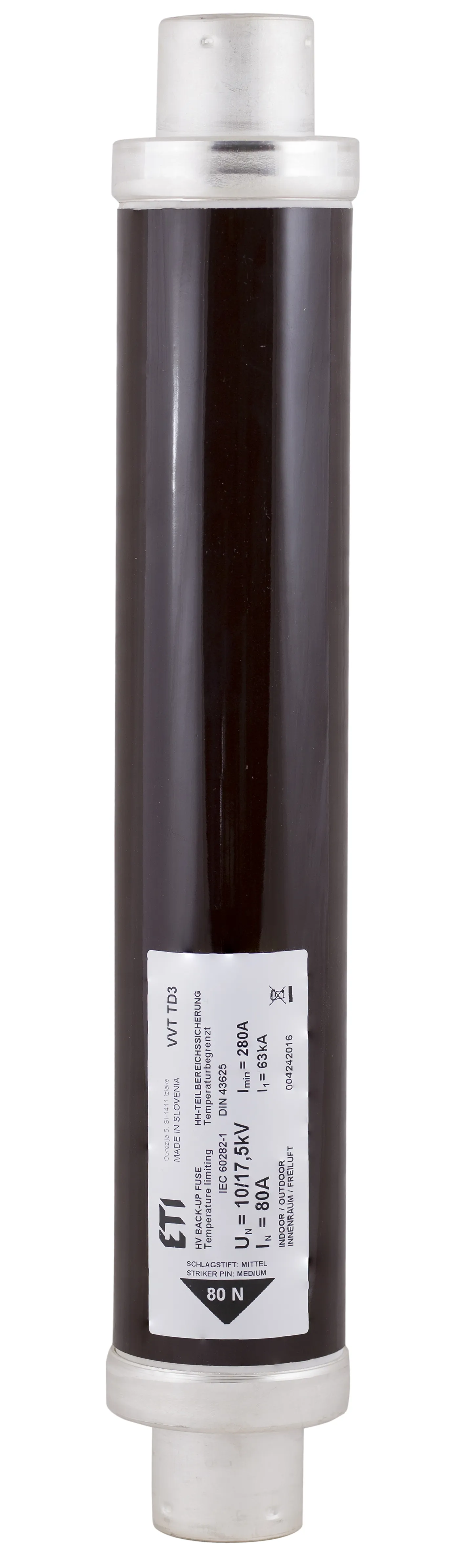 Fuse link VVA3 17,5kV/6,3A 004241106