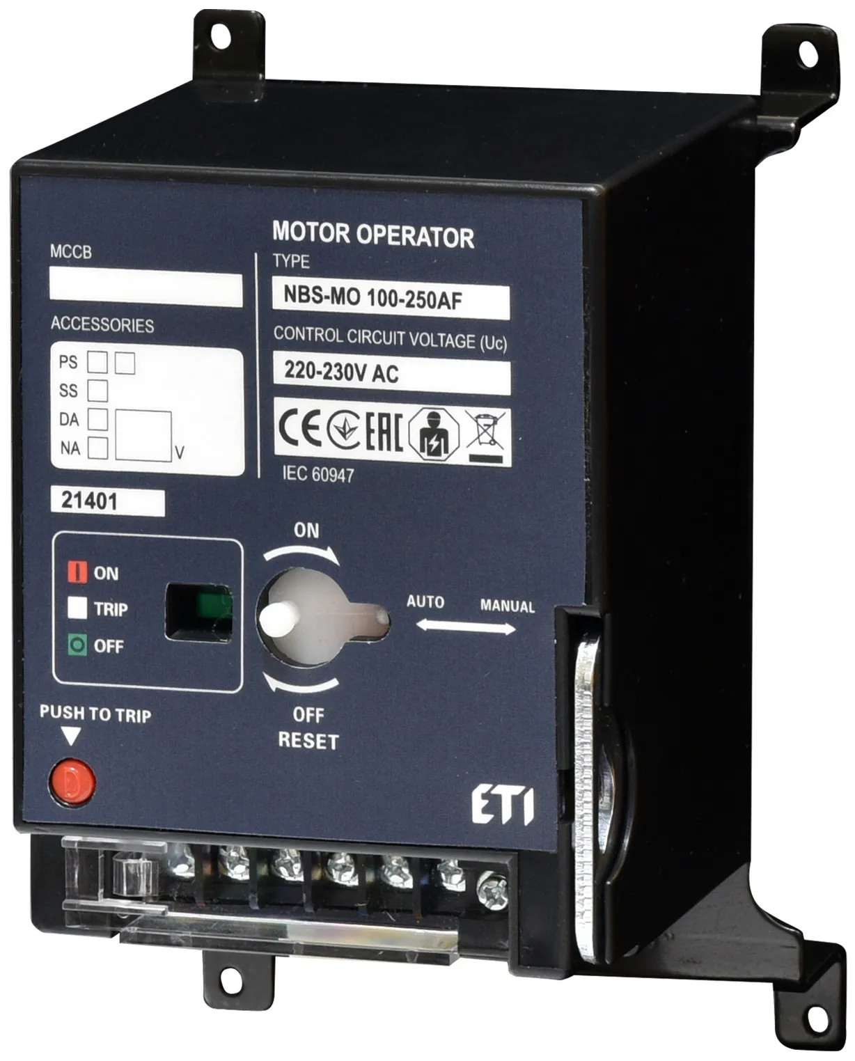 Motor operator NBS-MO 400-630AF AC220/230V 4P 004673282